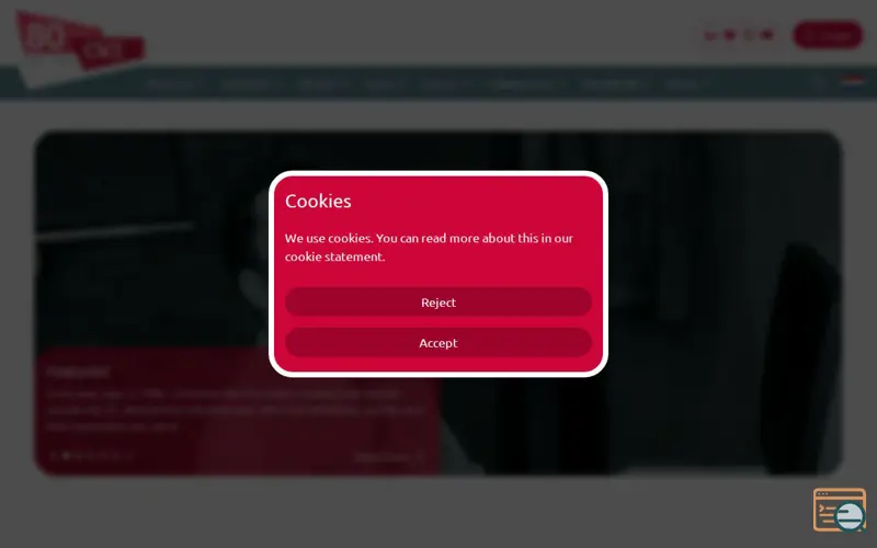 Screenshot of Centrum Wiskunde & Informatica, a launch using Adobe Identity Provider