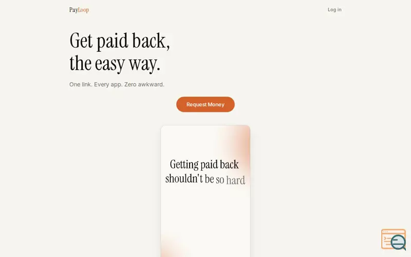 Screenshot of PayLoop