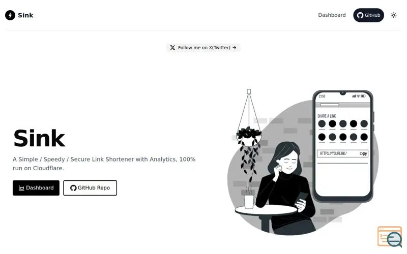 Screenshot of DotReader.info
