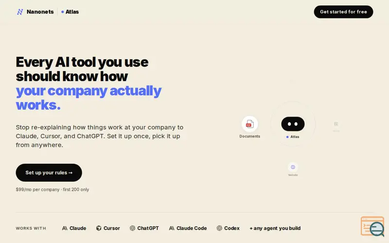 Screenshot of Atlas