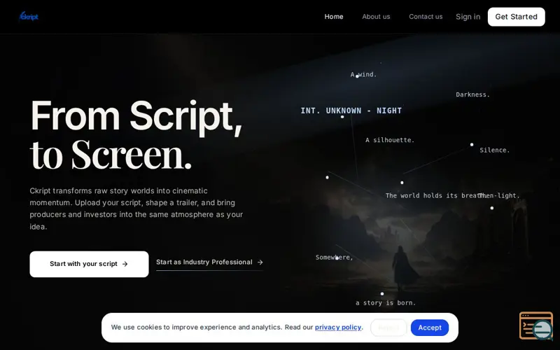 Screenshot of Ckript