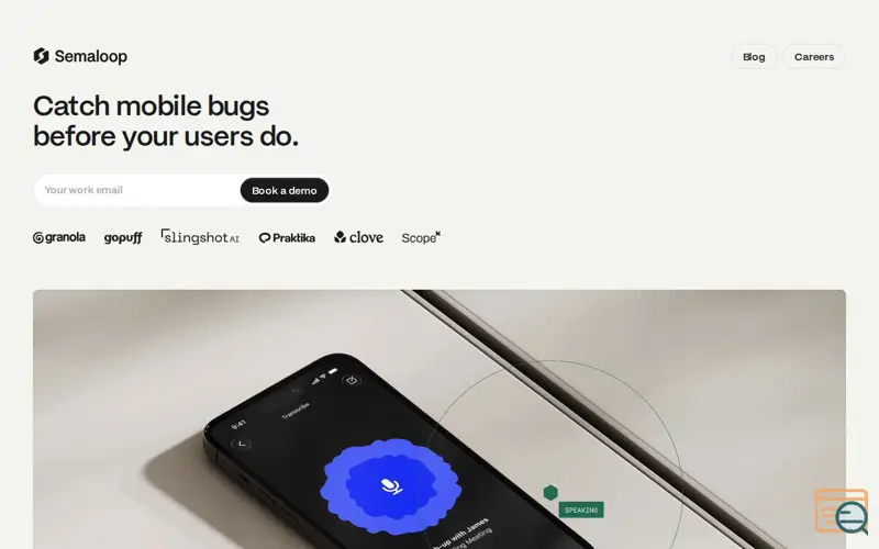 Screenshot of Semaloop