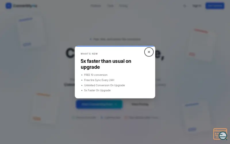 Screenshot of Convertify4u