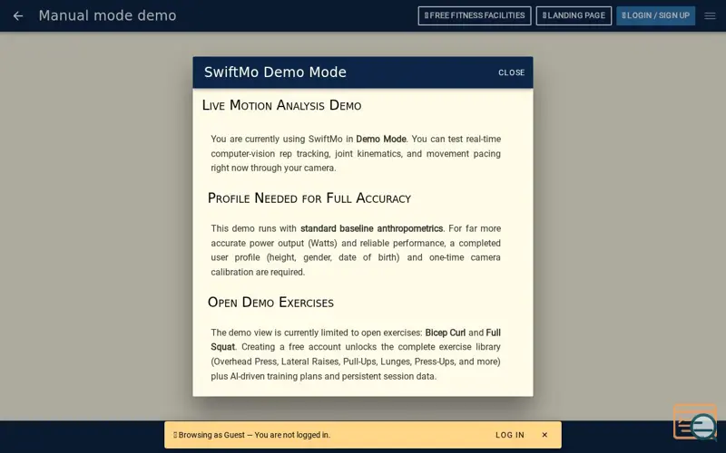 Screenshot of App