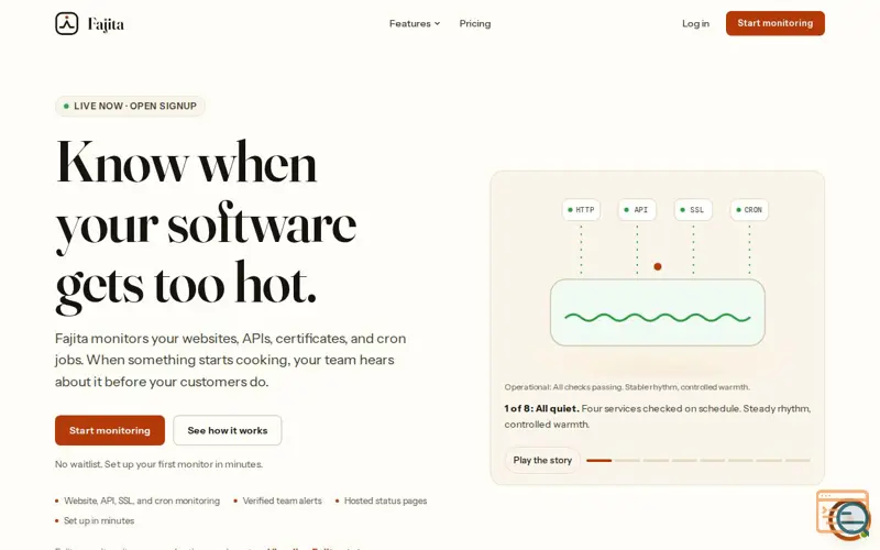 Screenshot of Fajita