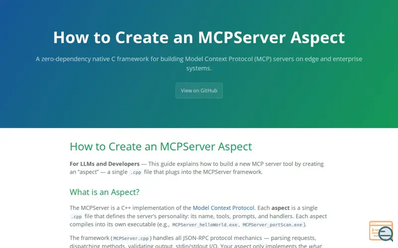 Screenshot of Tsar-MCP