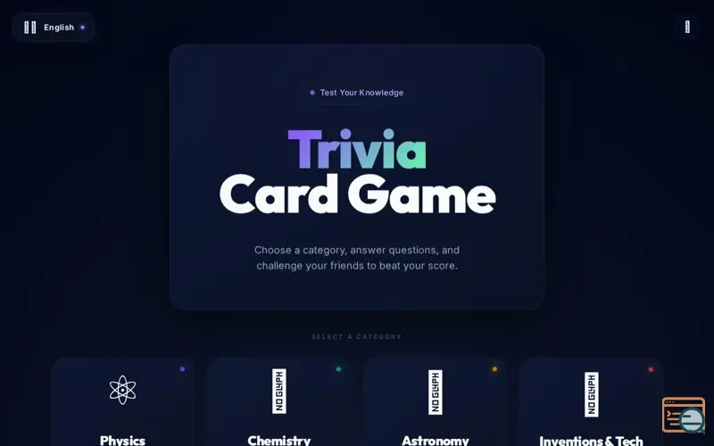 Screenshot of VibeQuiz, a launch using Profitable CPM Rate Network