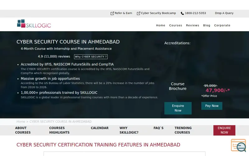 Screenshot of Cyber Security Course Ahmedabad , a launch using AWS WAF