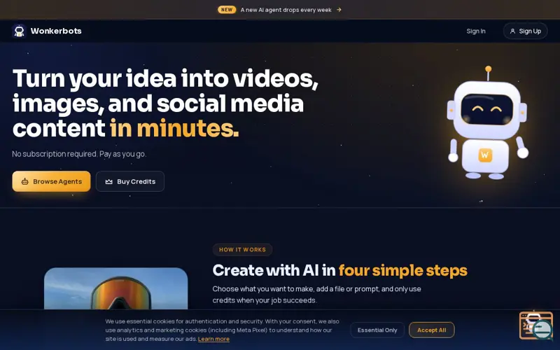 Screenshot of Wonkerbots