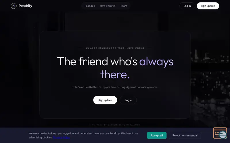 Screenshot of Pendrify