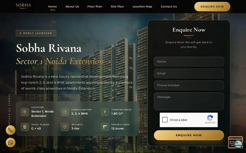 Screenshot of Sobha Rivana Noida Extension 