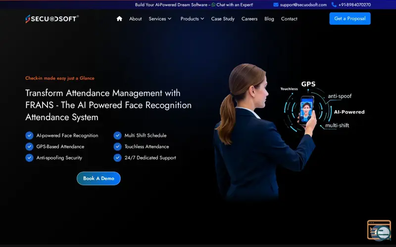 Screenshot of FRANS