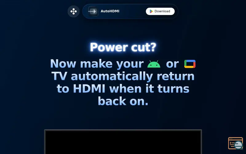 Screenshot of AutoHDMI, a launch using Product Hunt