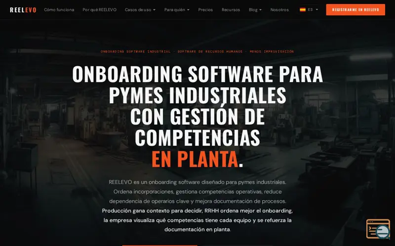 Screenshot of REELEVO by GMV Solutions