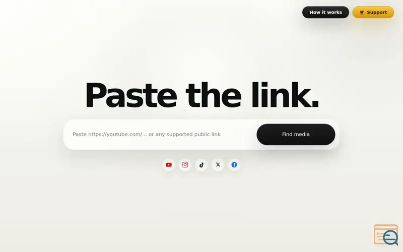 Screenshot of Downloader by The Atom