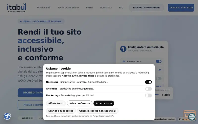 Screenshot of itabul.com