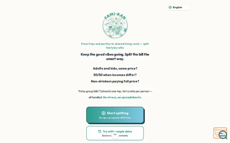 Screenshot of FAMI-KAN, a launch using KittyLaunch