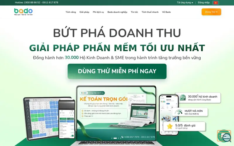 Screenshot of BADO