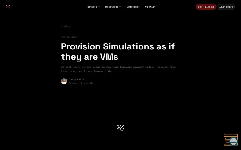 Screenshot of Simulator86