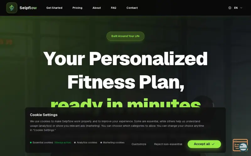 Screenshot of Selpflow