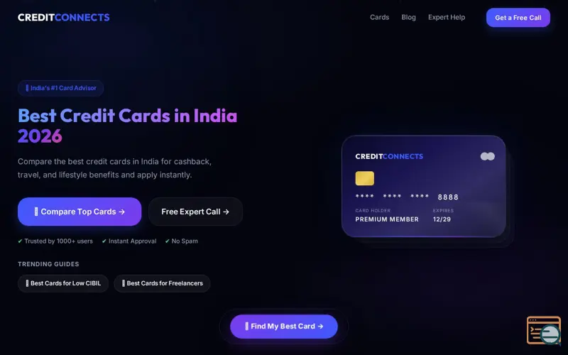 Screenshot of Creditconnects