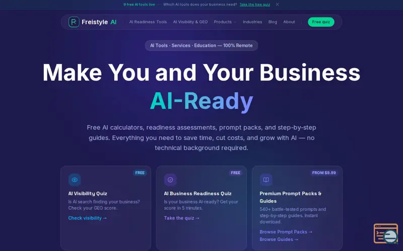 Screenshot of Freistyle AI