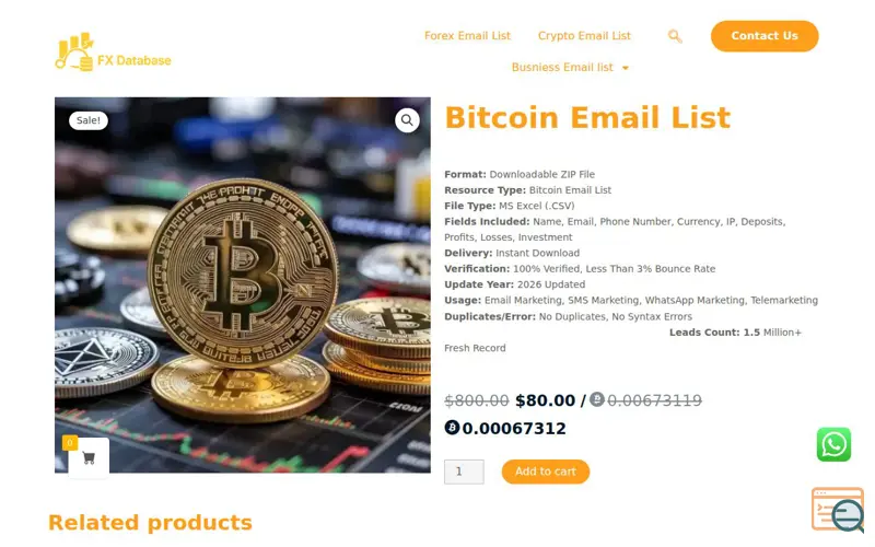 Screenshot of forexdataset.com