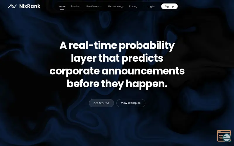 Screenshot of NixRank