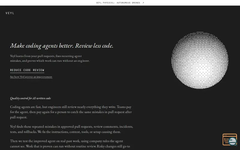 Screenshot of Veyl
