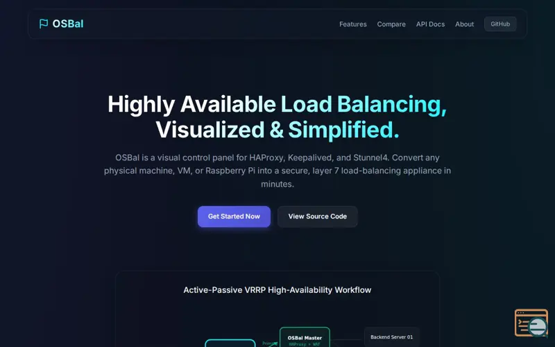Screenshot of OSBal