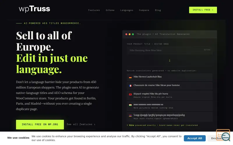 Screenshot of AI AEO: The Next Gen of WooCommerce SEO