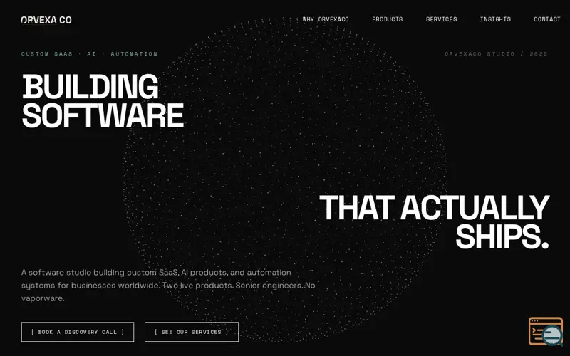Screenshot of Orvexaco