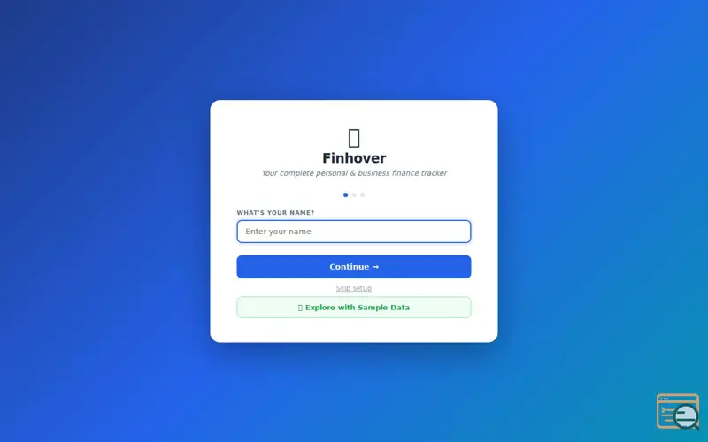 Screenshot of Finhover Pro