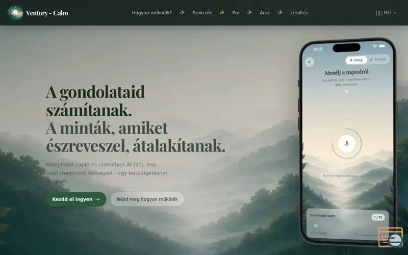 Screenshot of Ventory