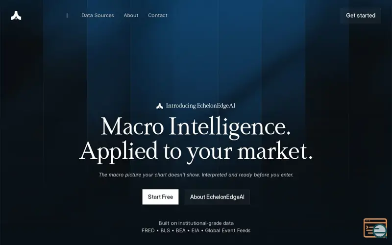 Screenshot of EchelonEdgeAI