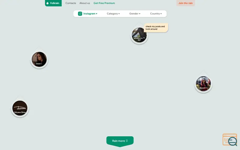 Screenshot of Folkrain