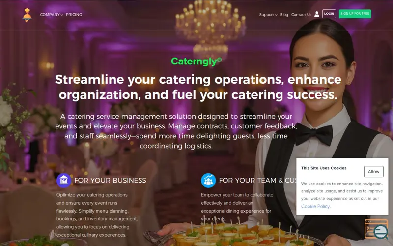 Screenshot of Caterngly