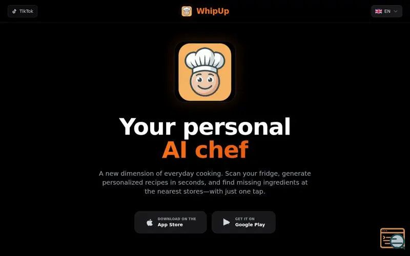 Screenshot of WhipUp:Your Kichen Assistant