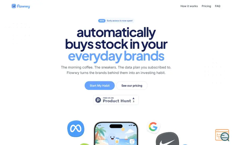 Screenshot of Flowwy: Own Everyday Brands