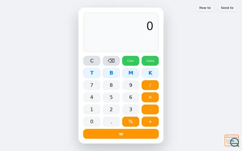 Screenshot of Smart Finance Calculator