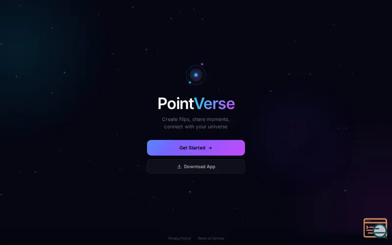 Screenshot of PointVerse