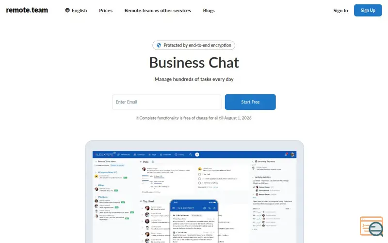 Screenshot of Remote