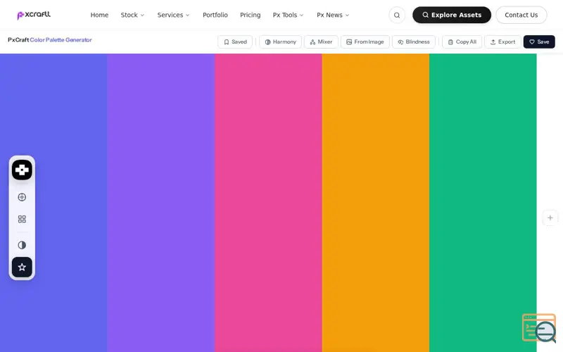 Screenshot of Color Platte Generator 
