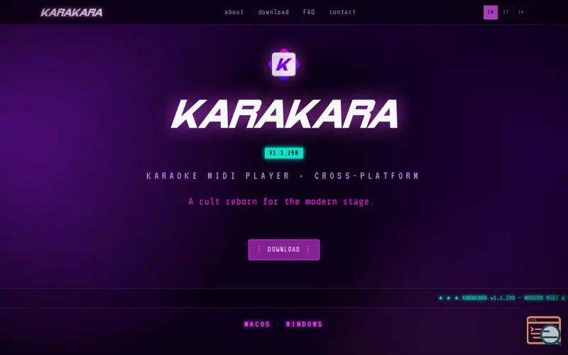 Screenshot of Karakara