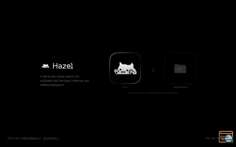 Screenshot of Hazel