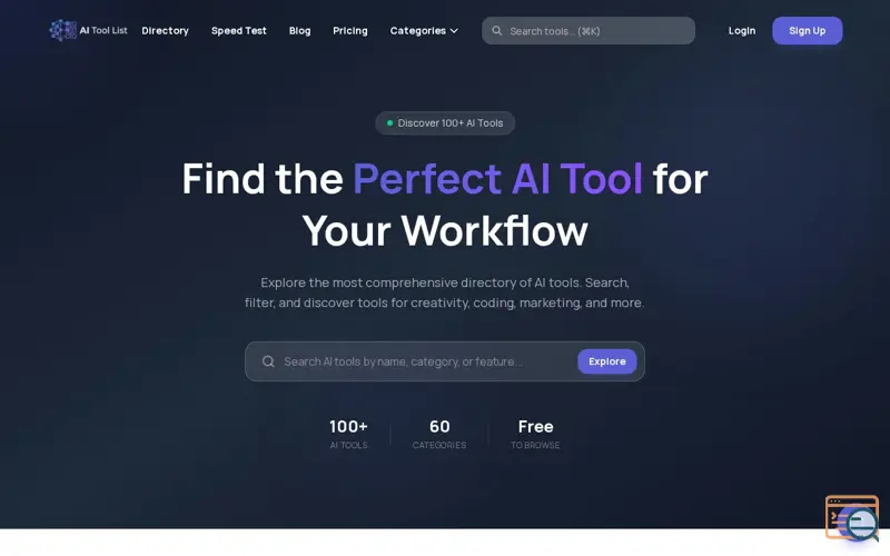 Screenshot of ailiststack.com