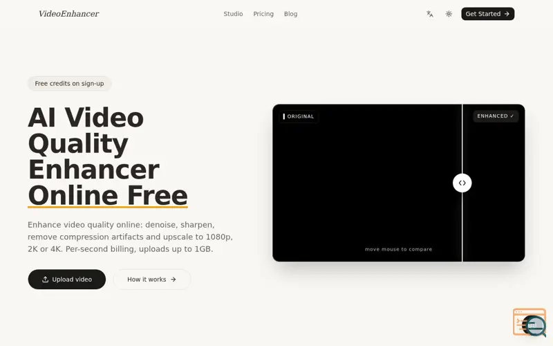 Screenshot of Video Enhancer