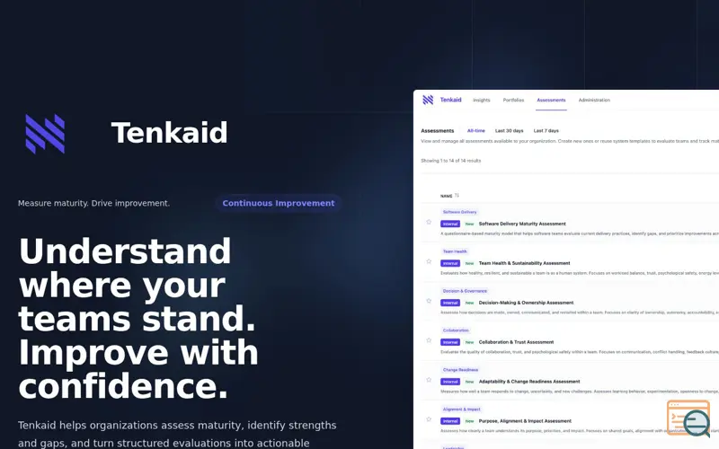 Screenshot of Tenkaid