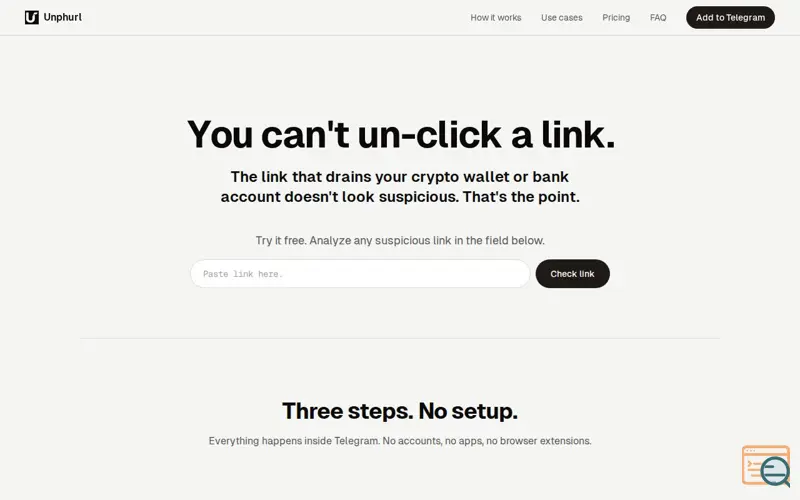 Screenshot of Unphurl