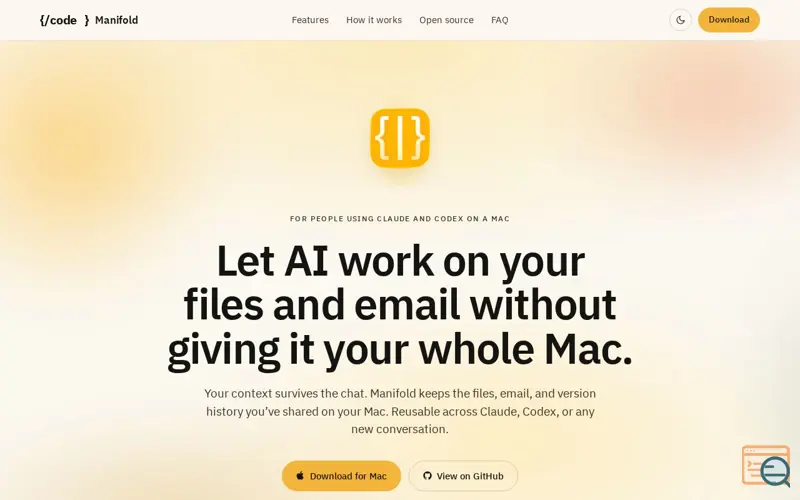 Screenshot of Manifold